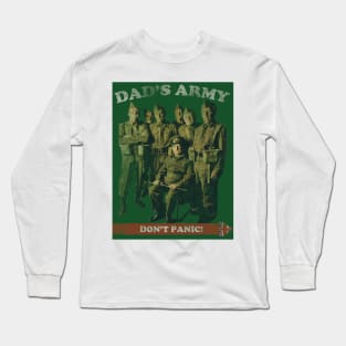 Don't Panic - Dads Army Long Sleeve T-Shirt